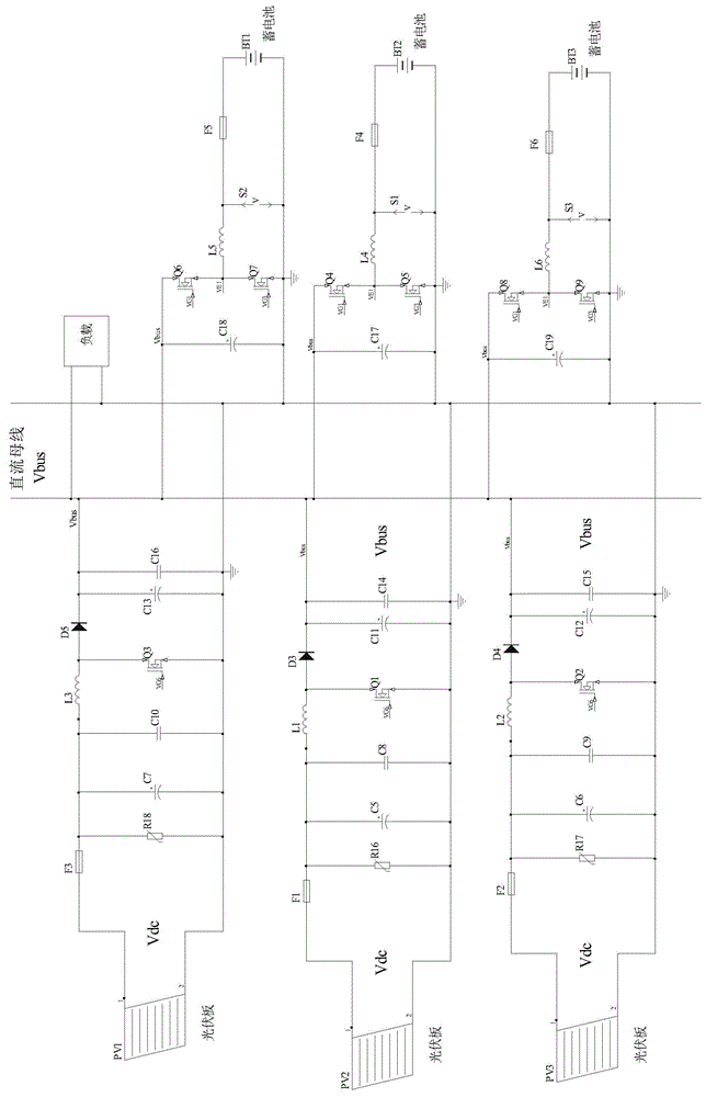 Photovoltaic generating control system and control method for comprehensive tunnel