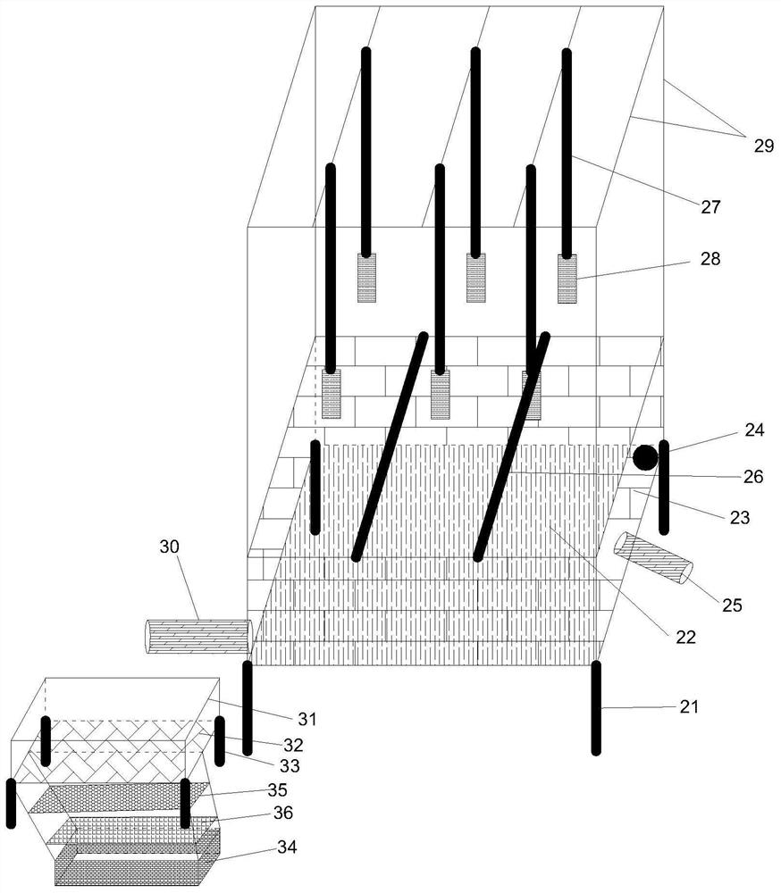 Small prefabricated component system and construction method