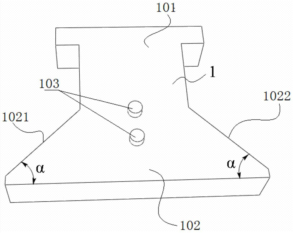 A plate forming limit diagram testing device and method thereof