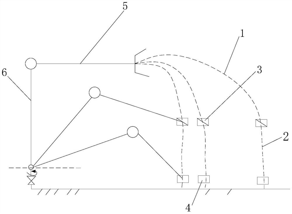 A control method of the robot arm based on the least squares method for robot experiment teaching