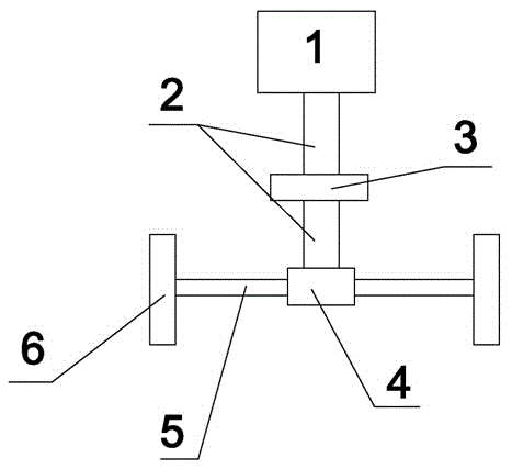 Transmission-shaft type vehicle brake system