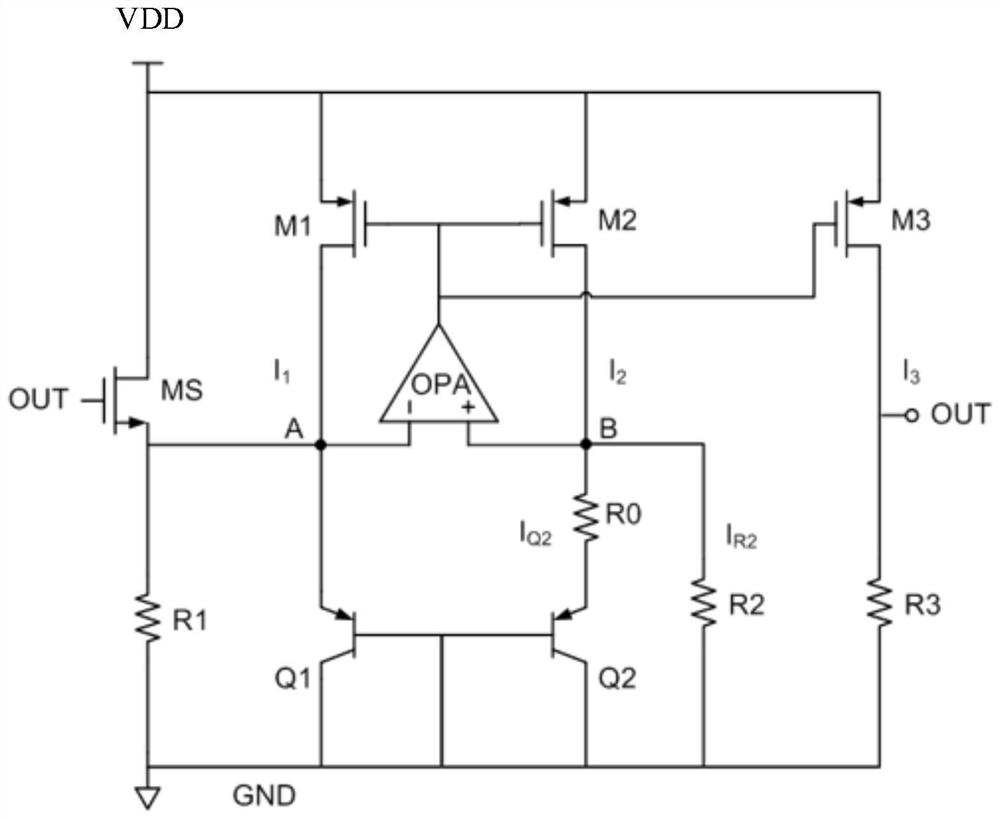 Bandgap reference circuit with start-up circuit