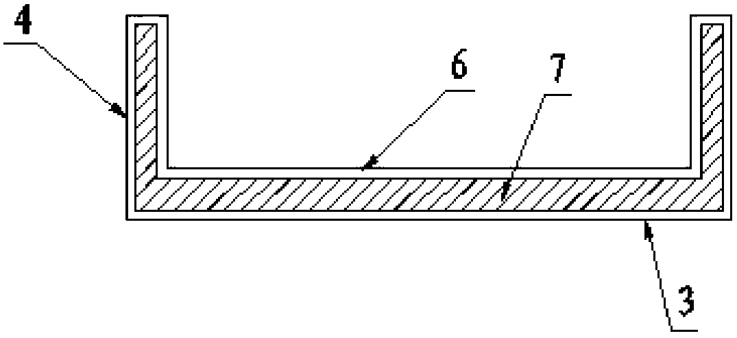 Composite sandwich structure cable bridge