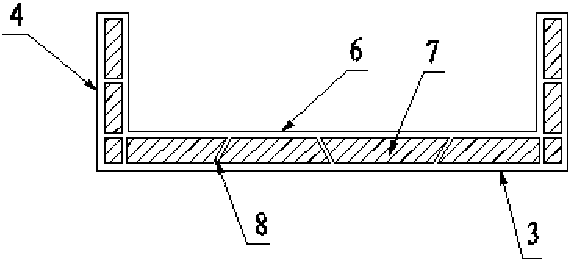 Composite sandwich structure cable bridge