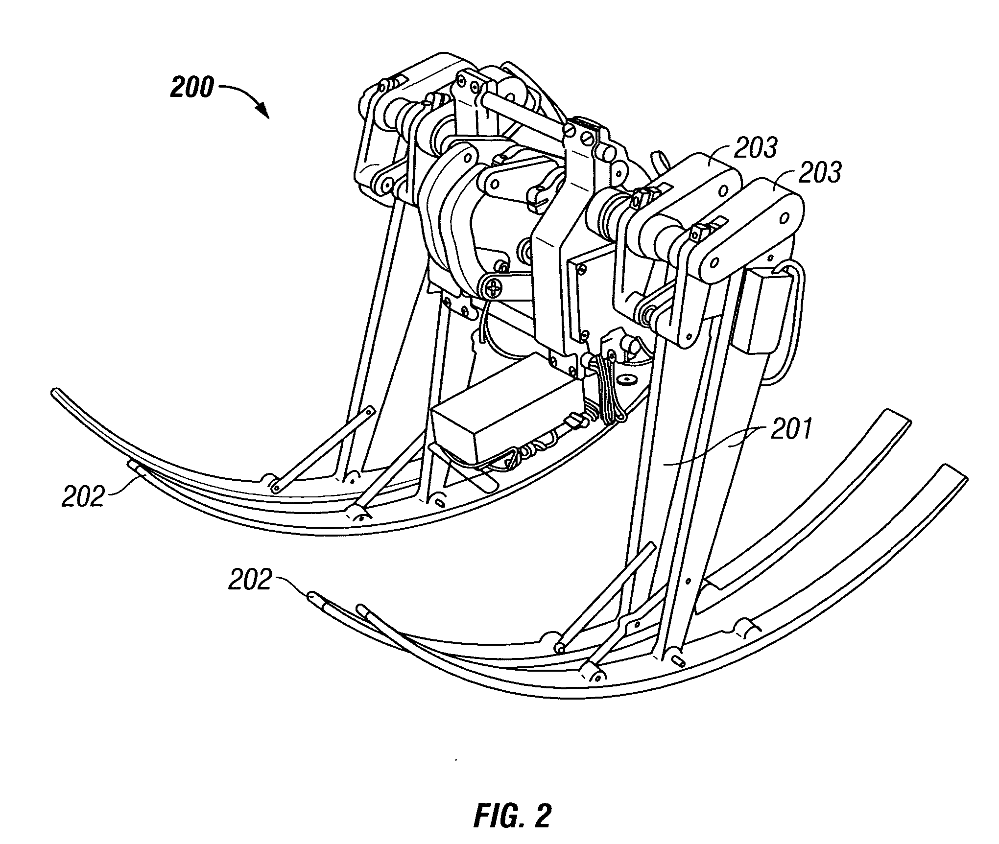 Bimodal conveyance mechanism