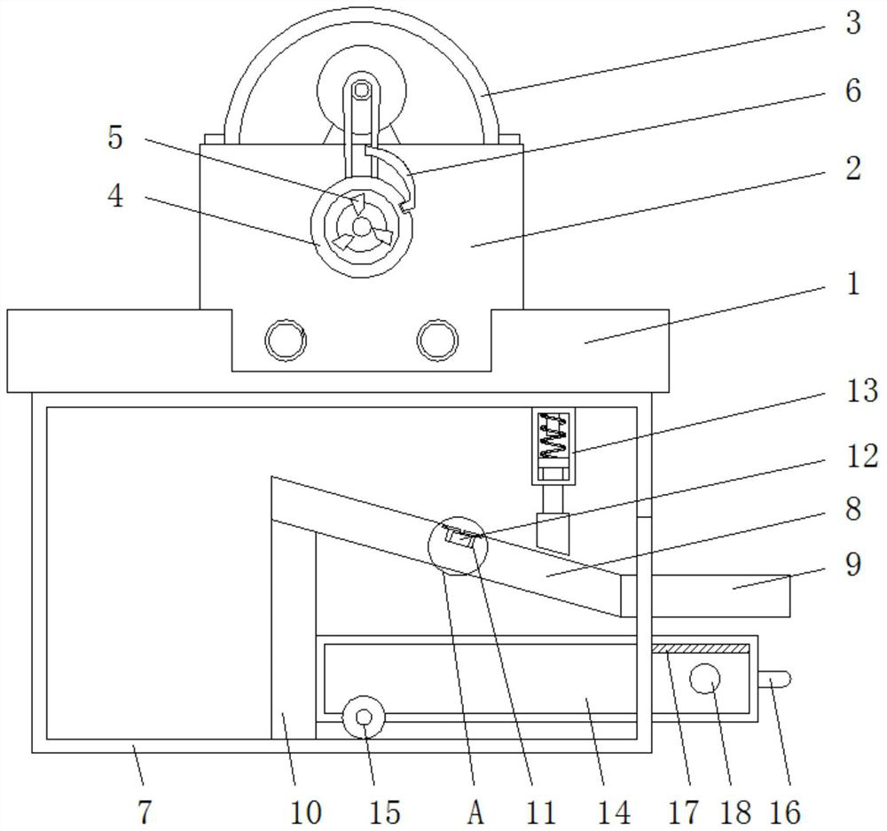 A machining solid tungsten steel rod chamfering machine