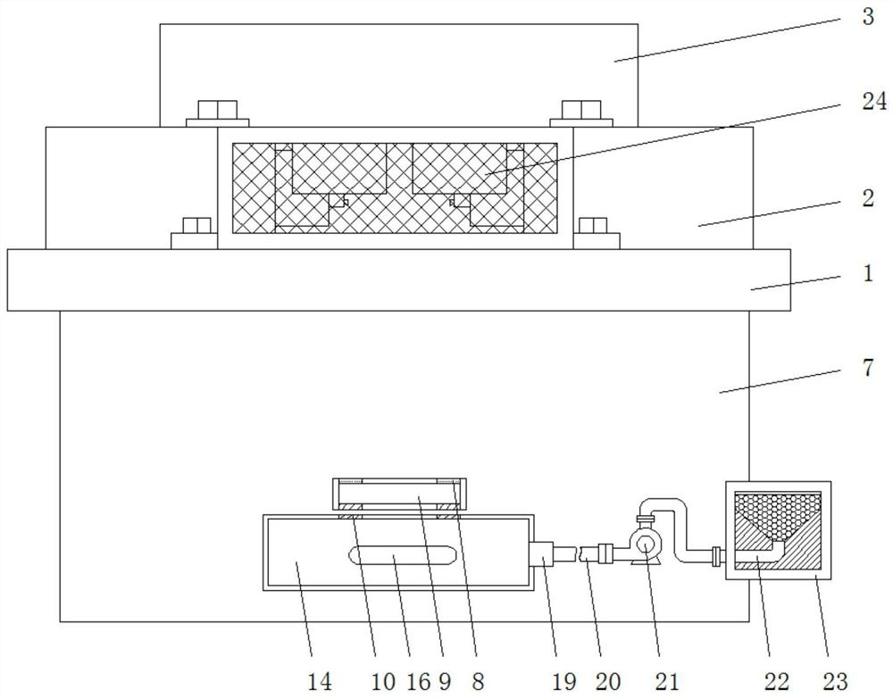 A machining solid tungsten steel rod chamfering machine