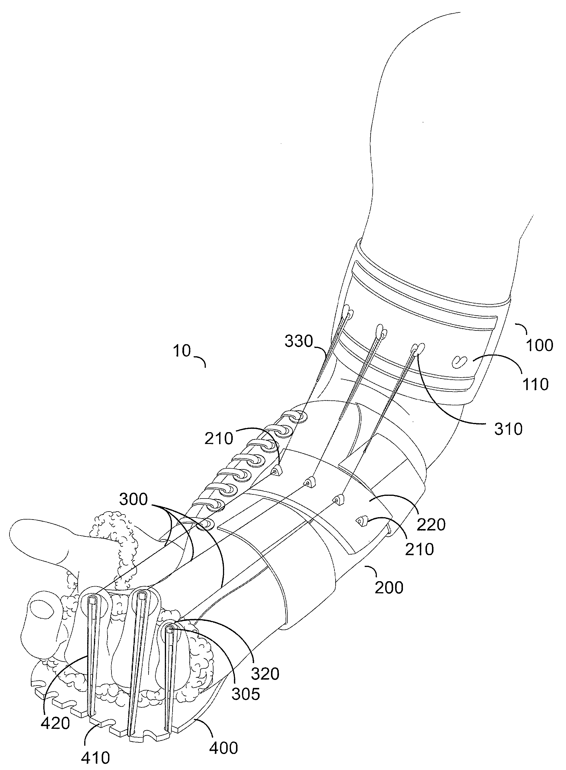 Reciprocating brace