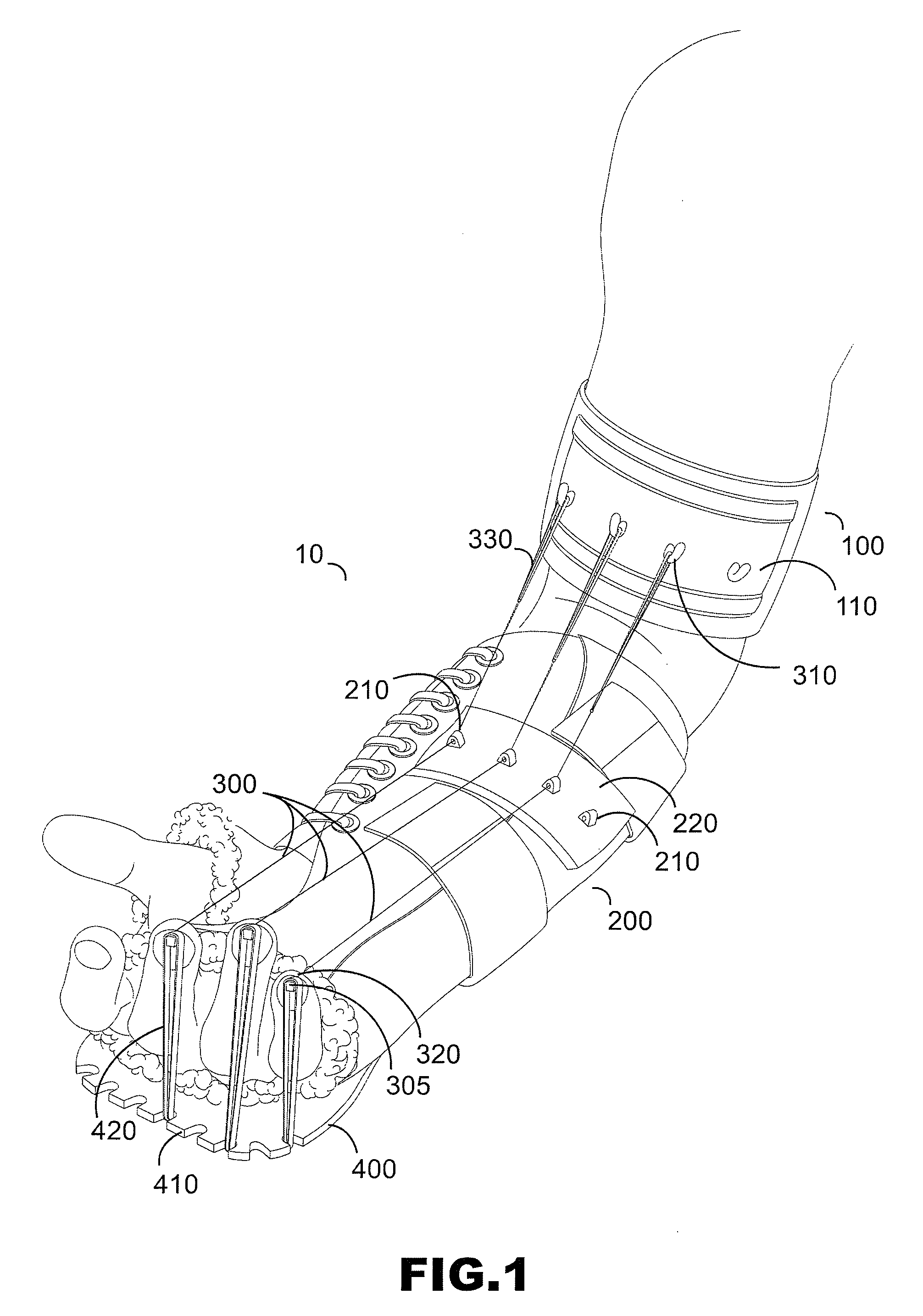 Reciprocating brace