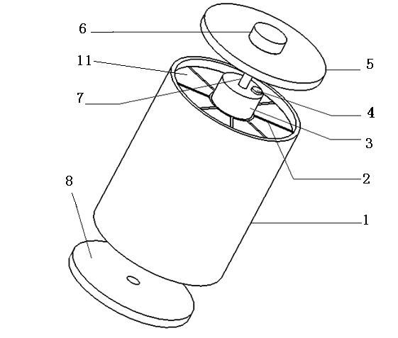 Volume variable additional air chamber of air spring