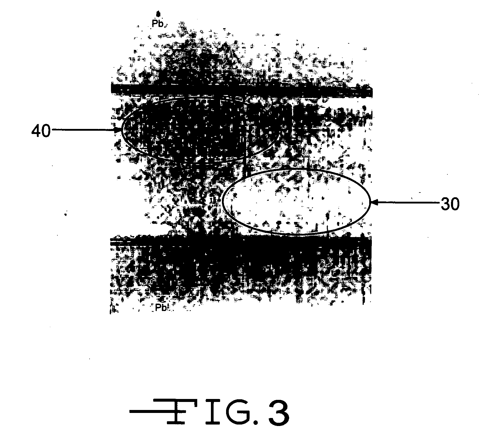 Porosity reference standard utilizing a mesh