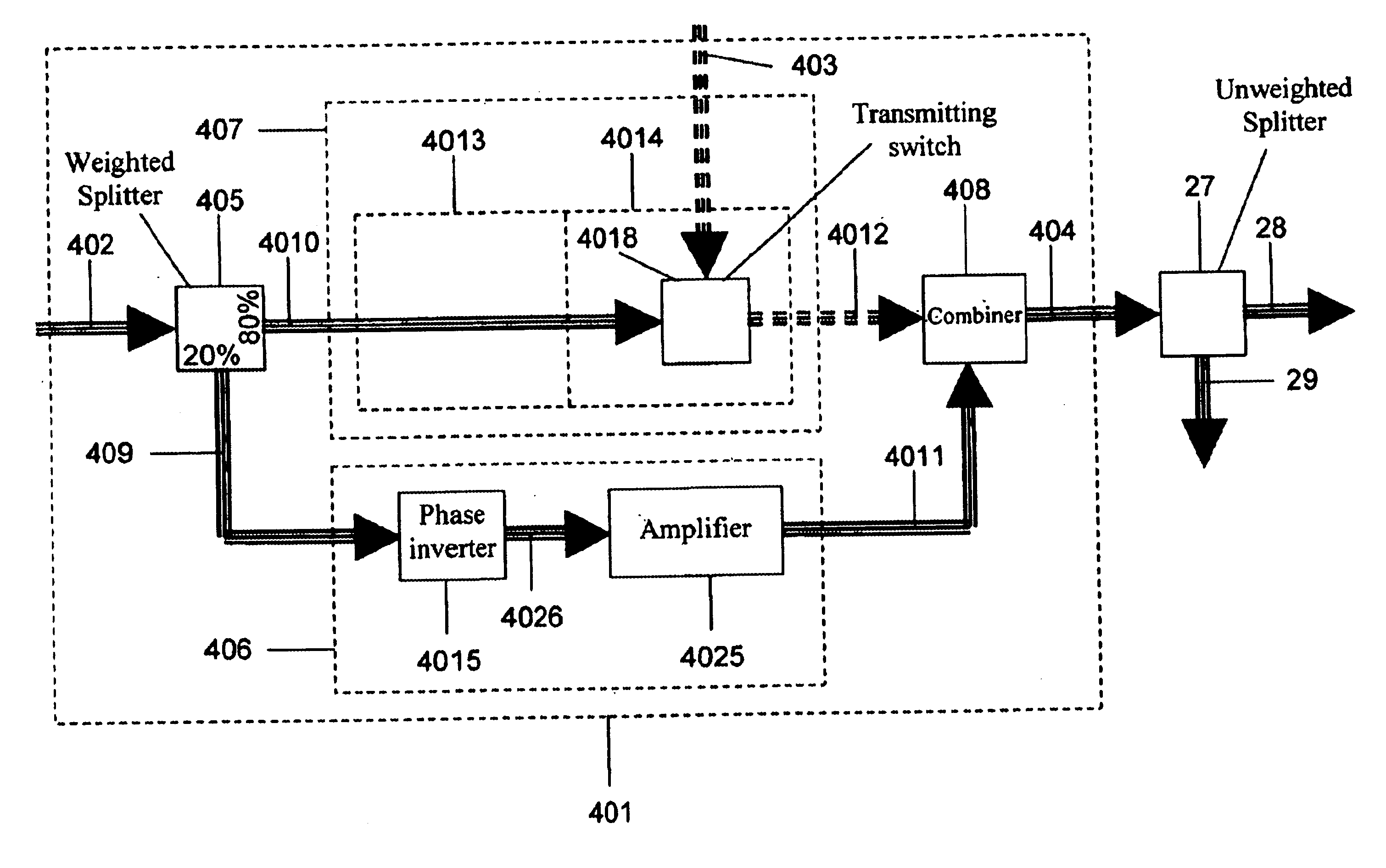 Pulse controlled phase modulator