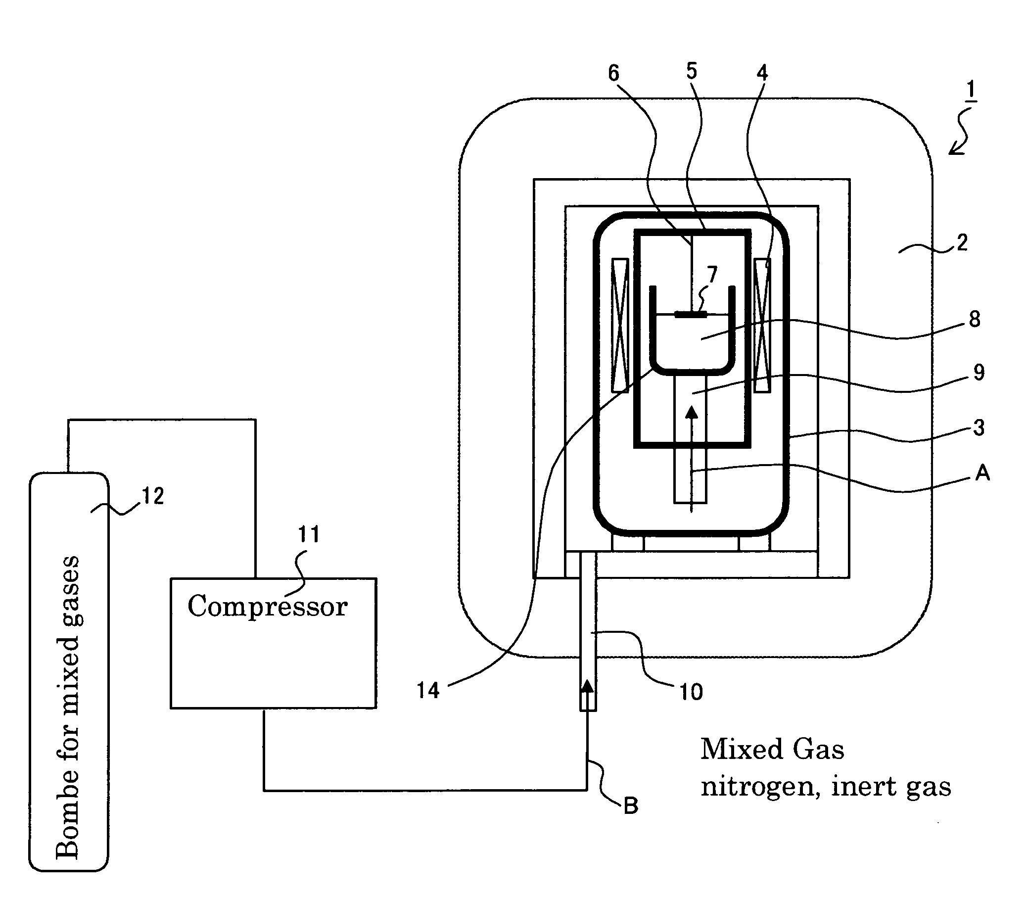 Gallium nitride single crystal growing method and gallium nitride single crystal