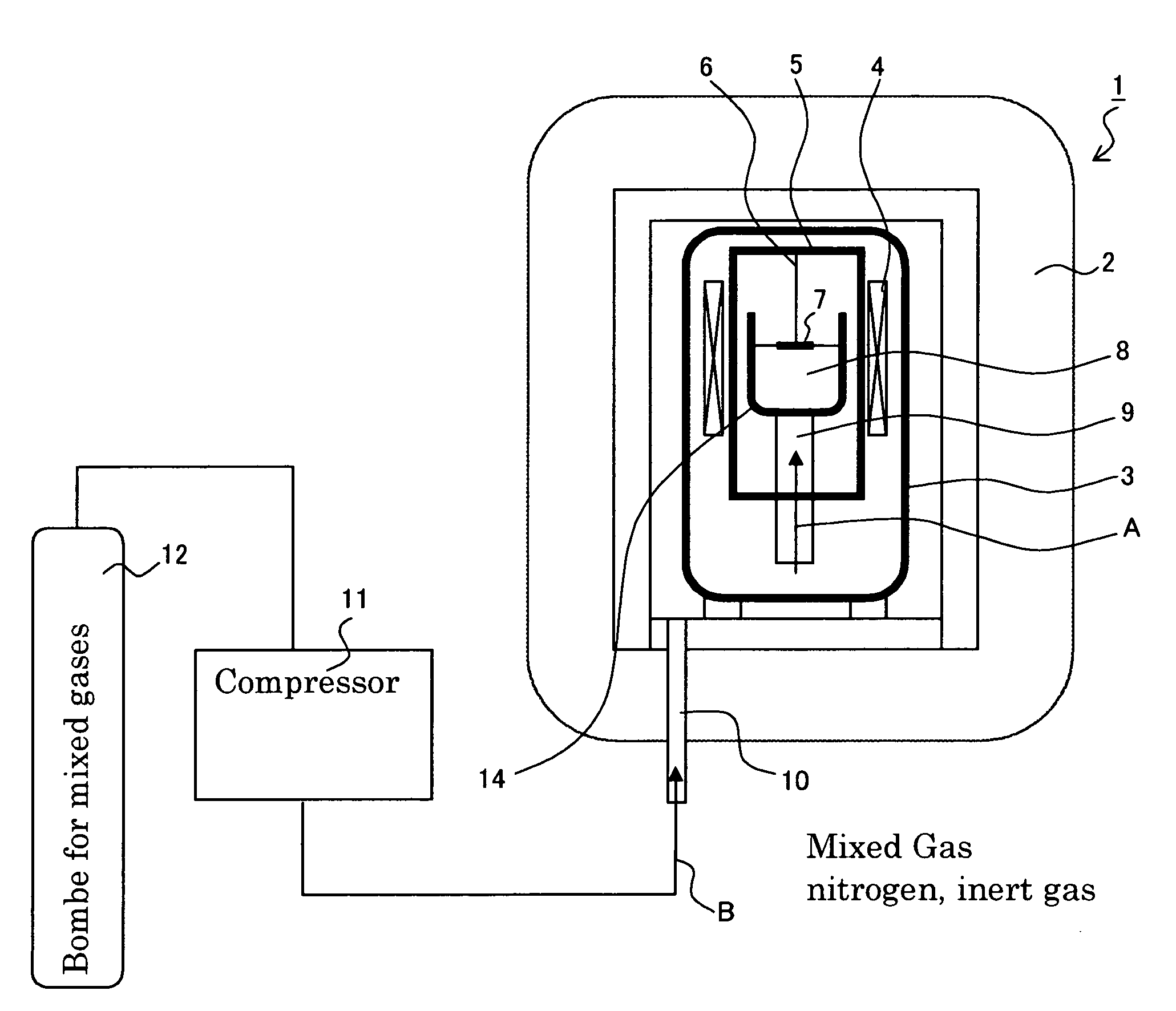 Gallium nitride single crystal growing method and gallium nitride single crystal