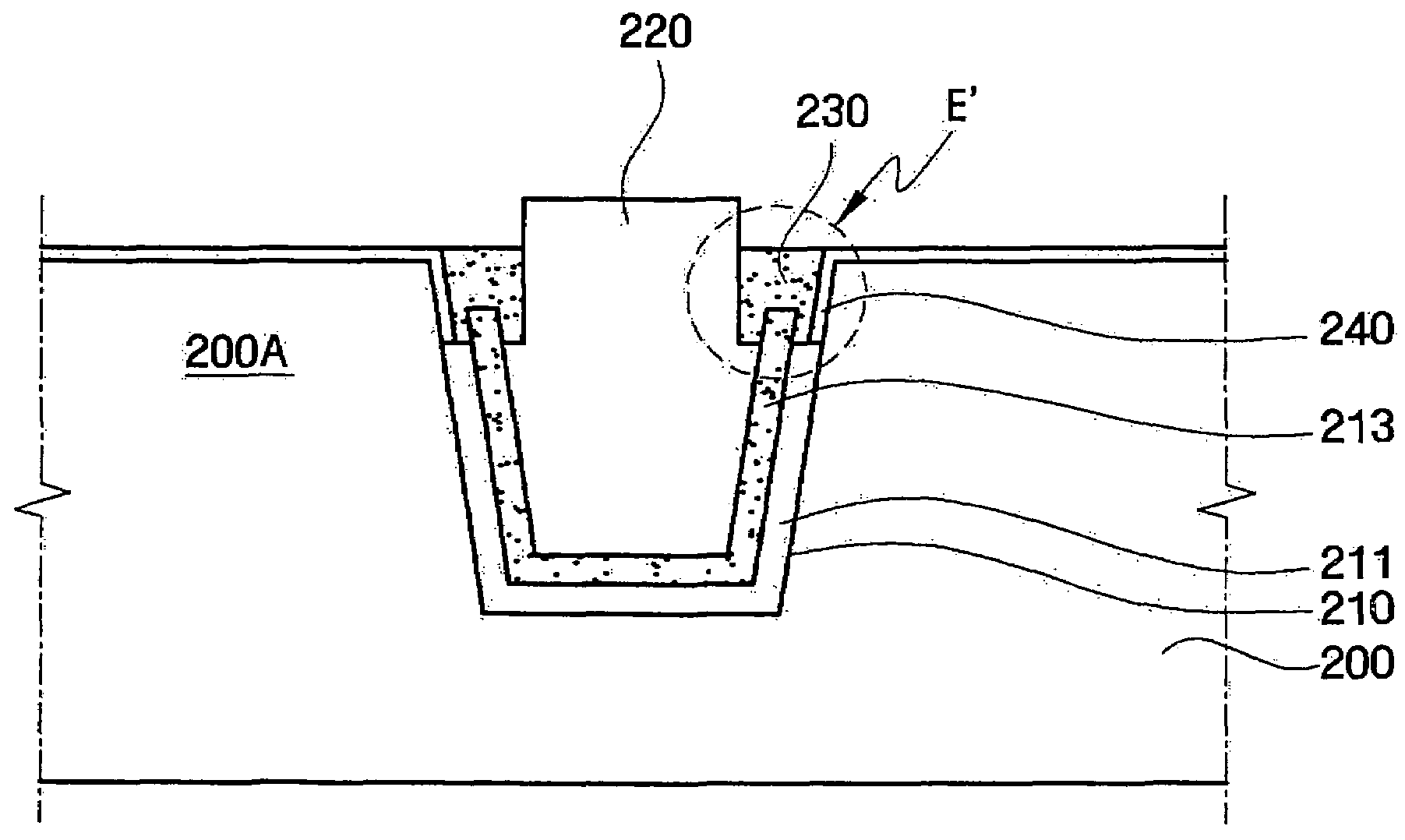 Trench isolation type semiconductor device and related method of manufacture