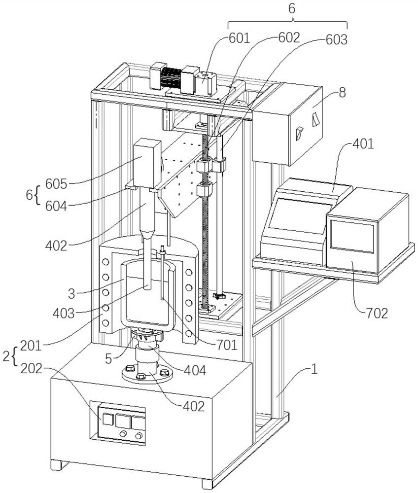 Preparation device and preparation method of rare earth magnesium alloy