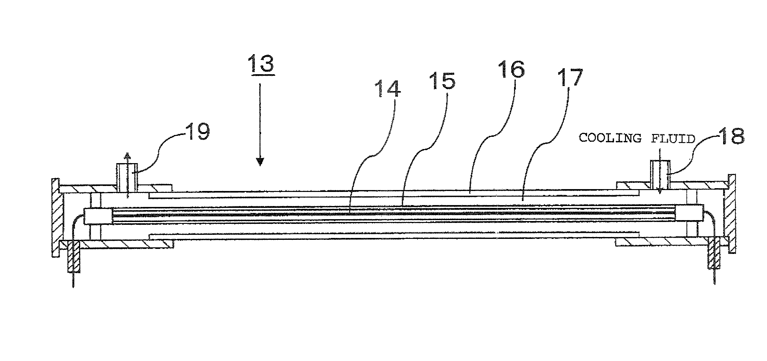 Method of drying coating film formed on pet film surface and coating film drying furnace