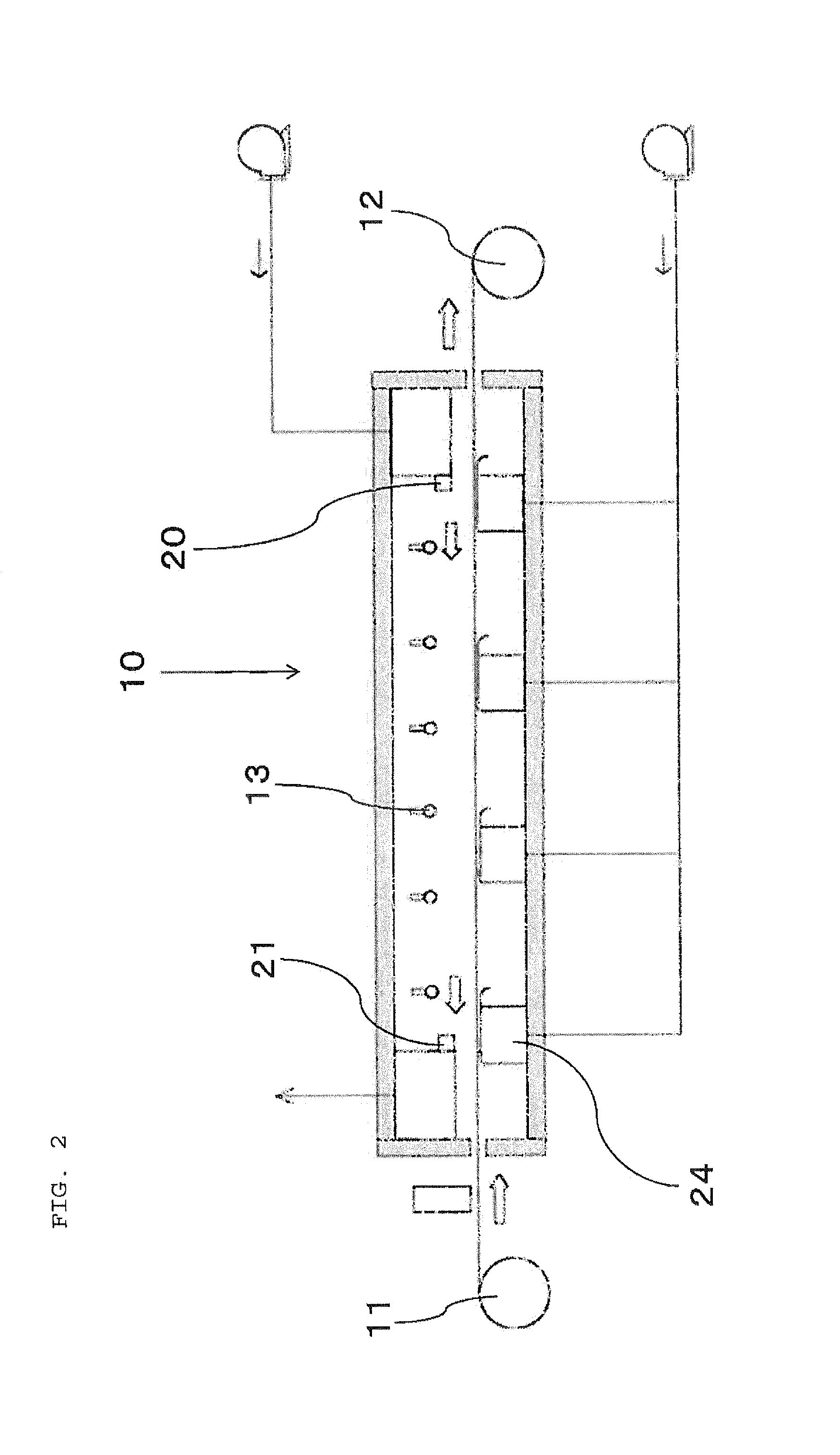 Method of drying coating film formed on pet film surface and coating film drying furnace