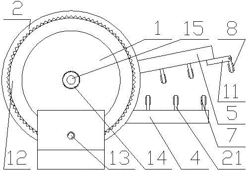 Routing device capable of stabilizing tension force