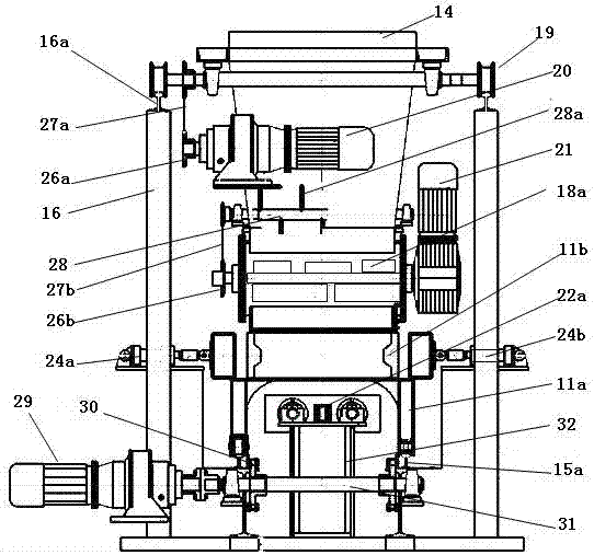 Wallboard forming device of load bearing wall