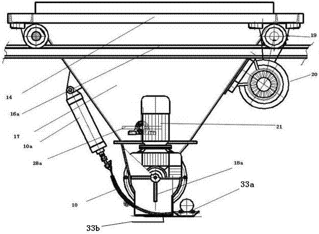 Wallboard forming device of load bearing wall