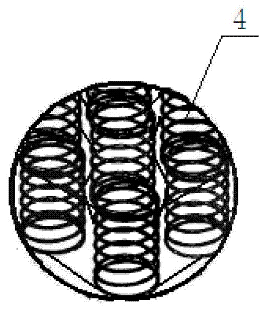 Composite rubber particle pad for shock absorbing and noise reduction of track and manufacturing method and application of composite rubber particle pad