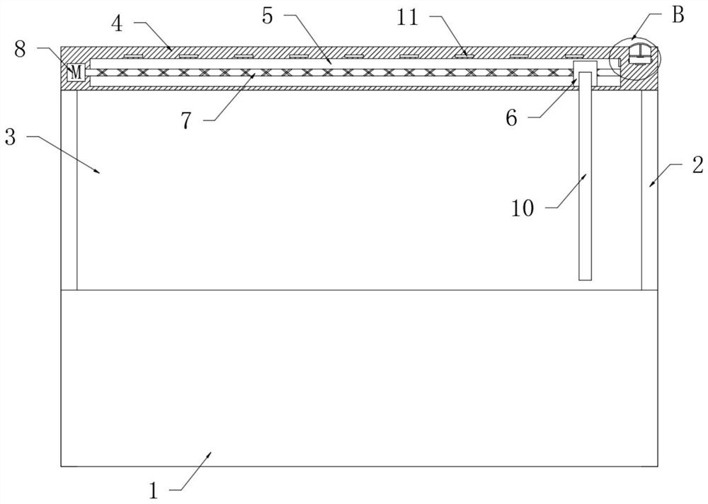 Agricultural planting greenhouse capable of automatically removing snow