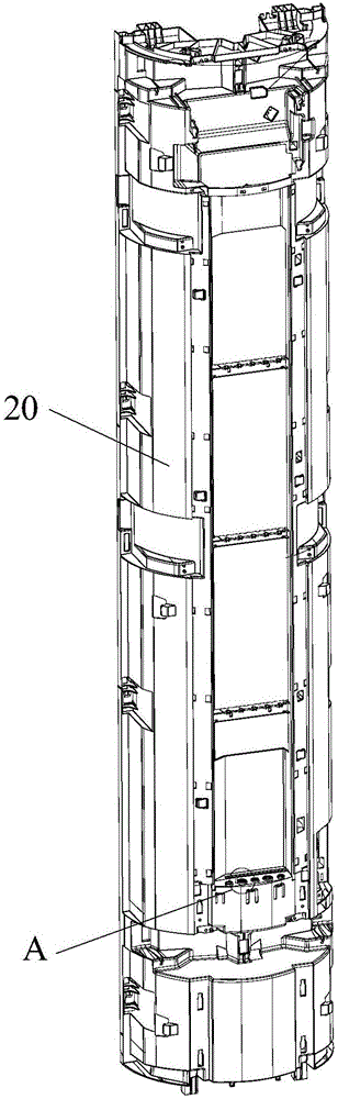 Driving motor and air conditioner indoor unit