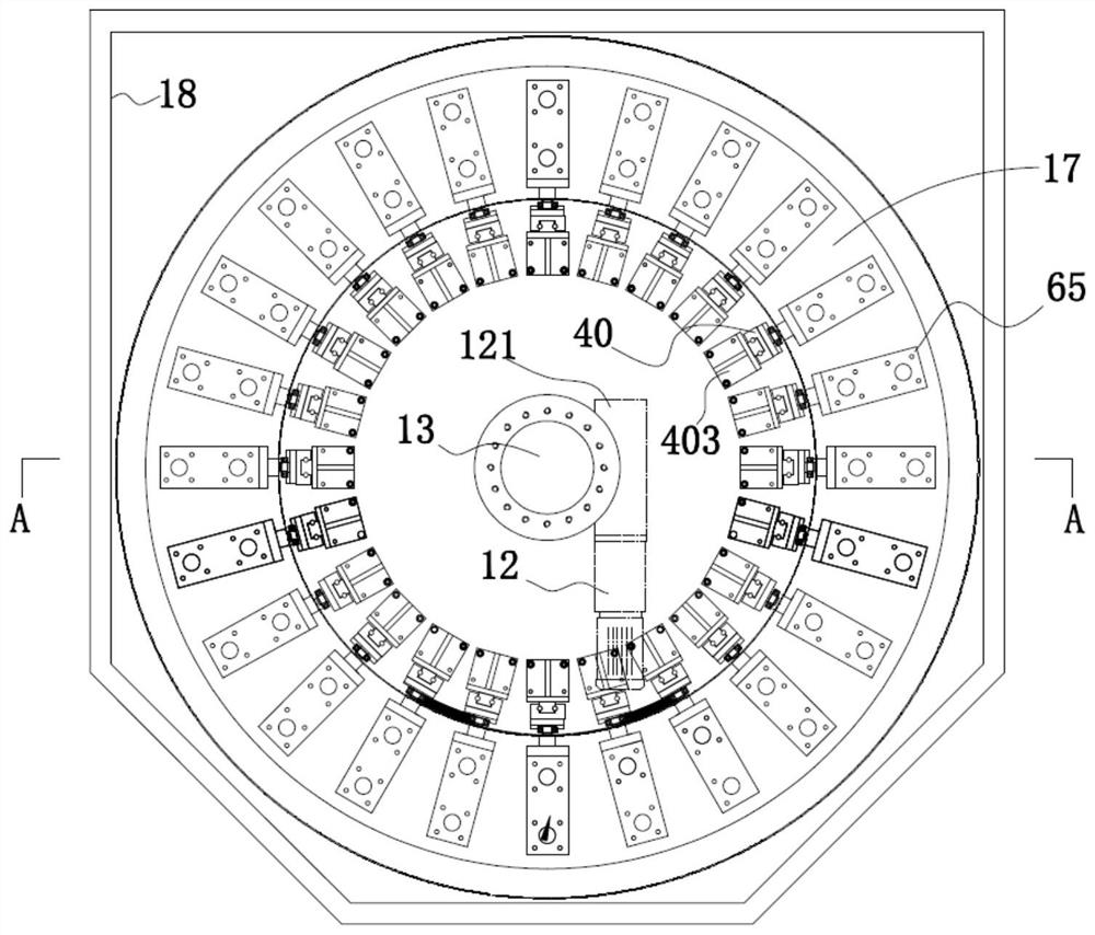 A rotary electrolysis device