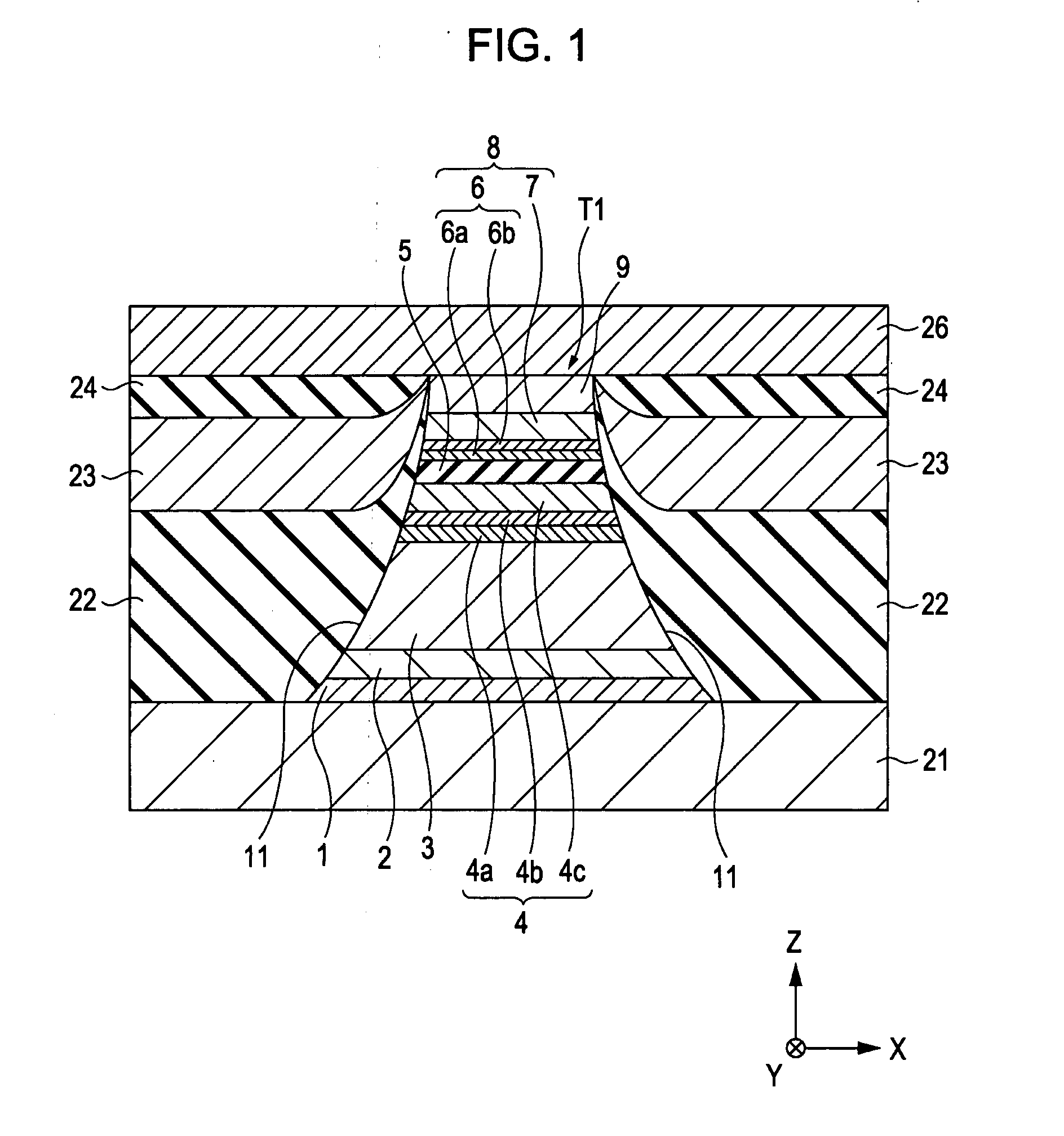 Tunneling magnetic sensing element including enhancing layer having high Fe concentration in the vicinity of barrier layer and method for manufacturing tunneling magnetic sensing element