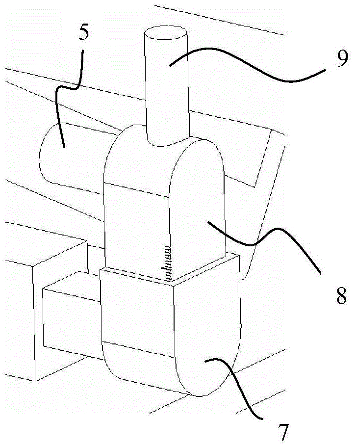 Mounting device for gaskets and locking clips on engine valve springs