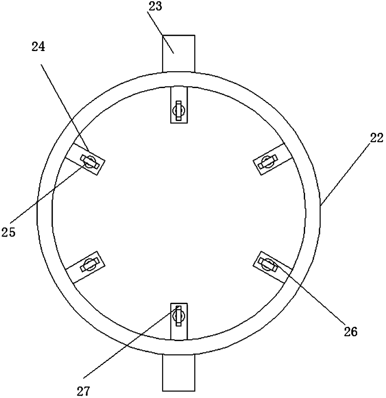 Textile air permeability detection device