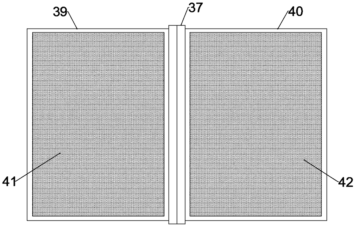 Foldable photovoltaic irrigation system used for large-area crop planting