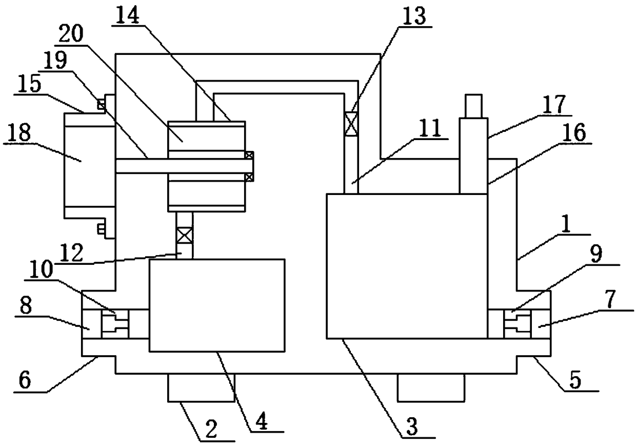 Gas storage device for natural gas extraction