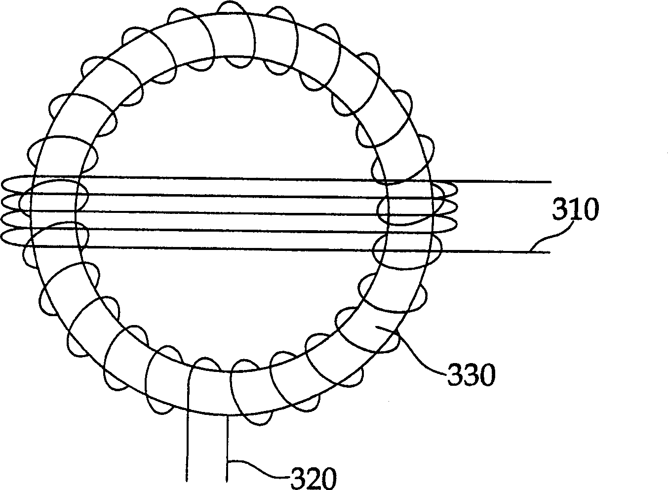 Magnetic mark detector for detecting location of buried objects utilizing magnetic mark