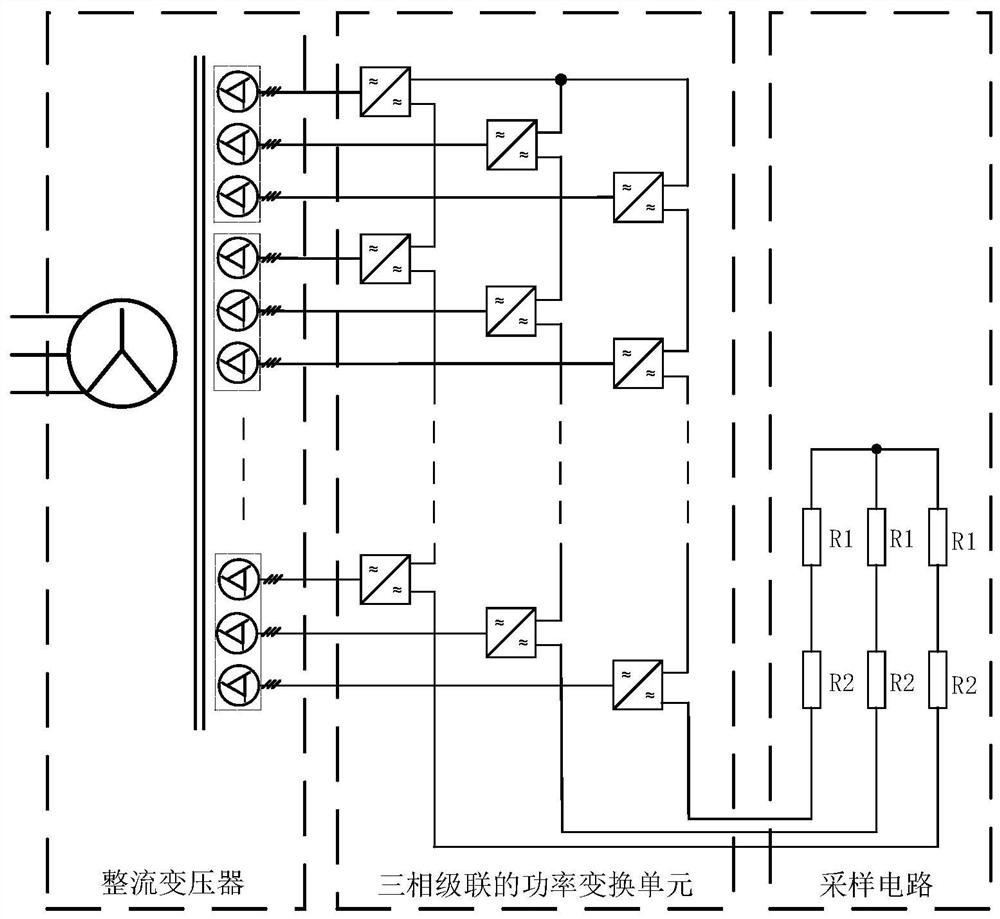 Voltage measurement method and application device thereof