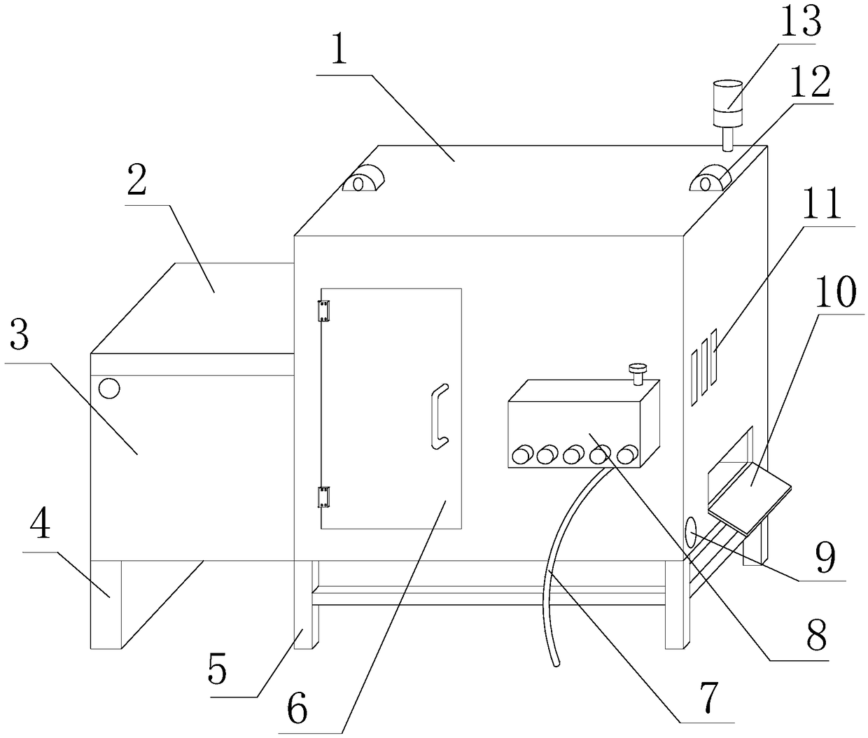 Intelligent cutting equipment for industrial production based on Internet of Things