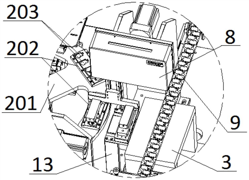 Packaging machine capable of realizing carrier tape detection