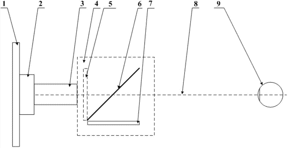 Portable device for generally surveying eyesight of children