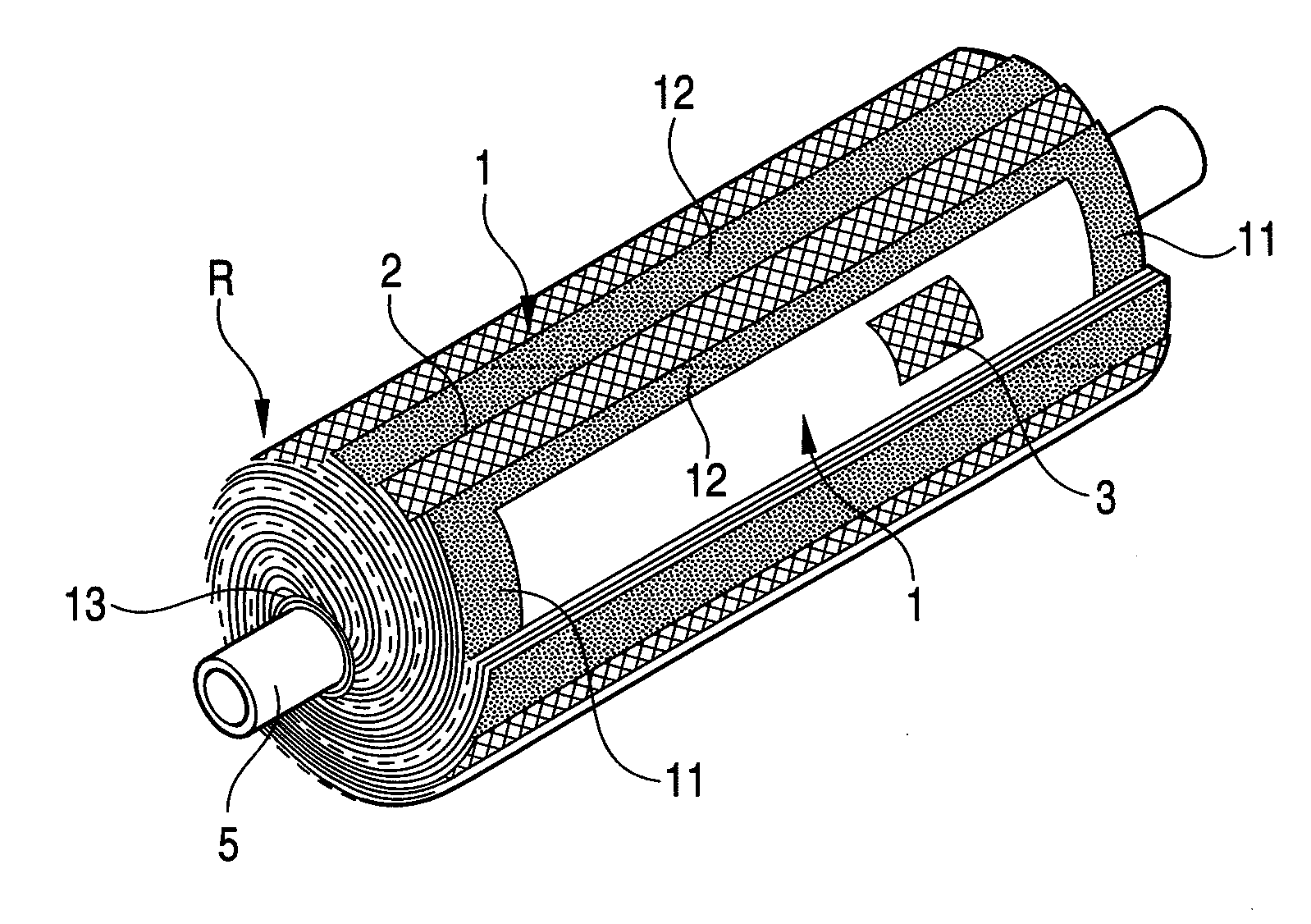 Spiral reverse osmosis membrane element, method of manufacturing the same, and its use method