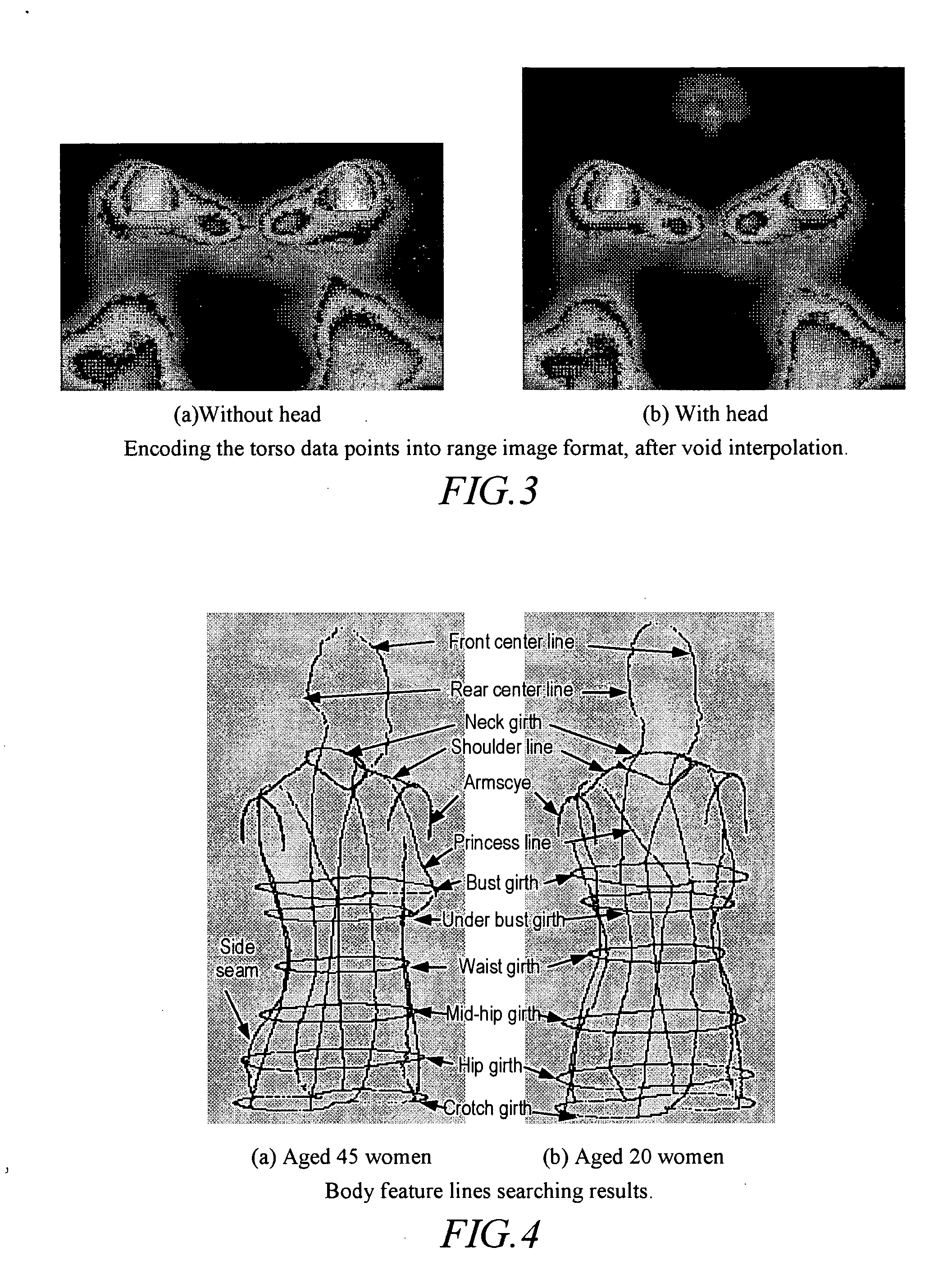 Feature based data structure for computer manikin