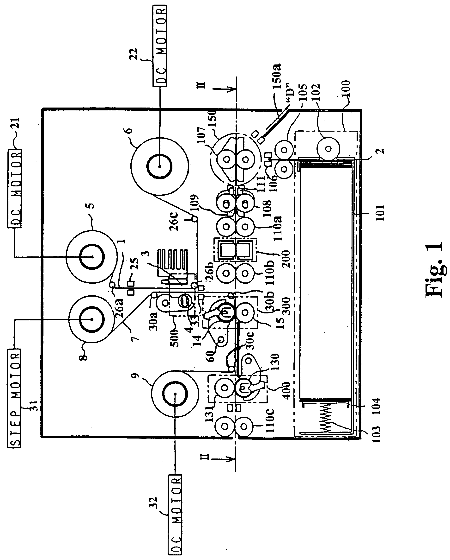 Card recording apparatus