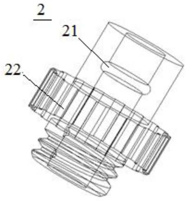 Alveolar bone wall thickness measuring device and alveolar bone wall thickness measuring method