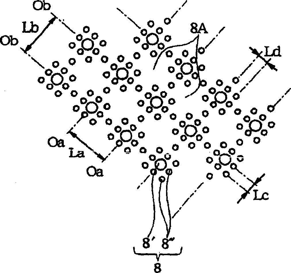 Absorbent material and absorbent article using same