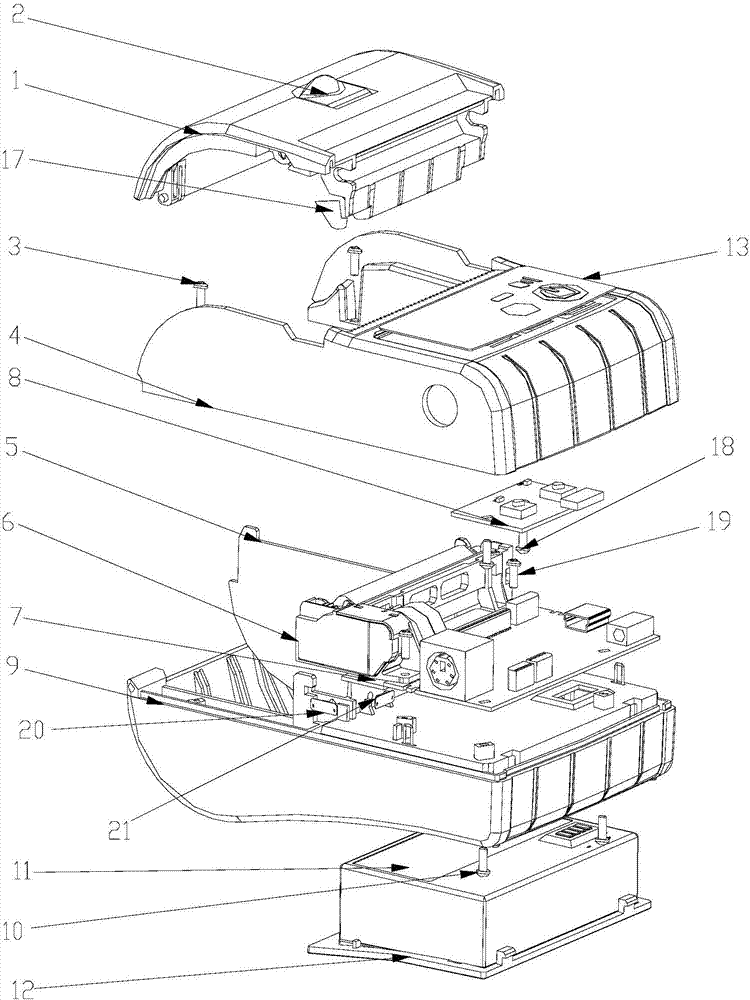 Infrared positioning device for heat-sensitive label printing paper