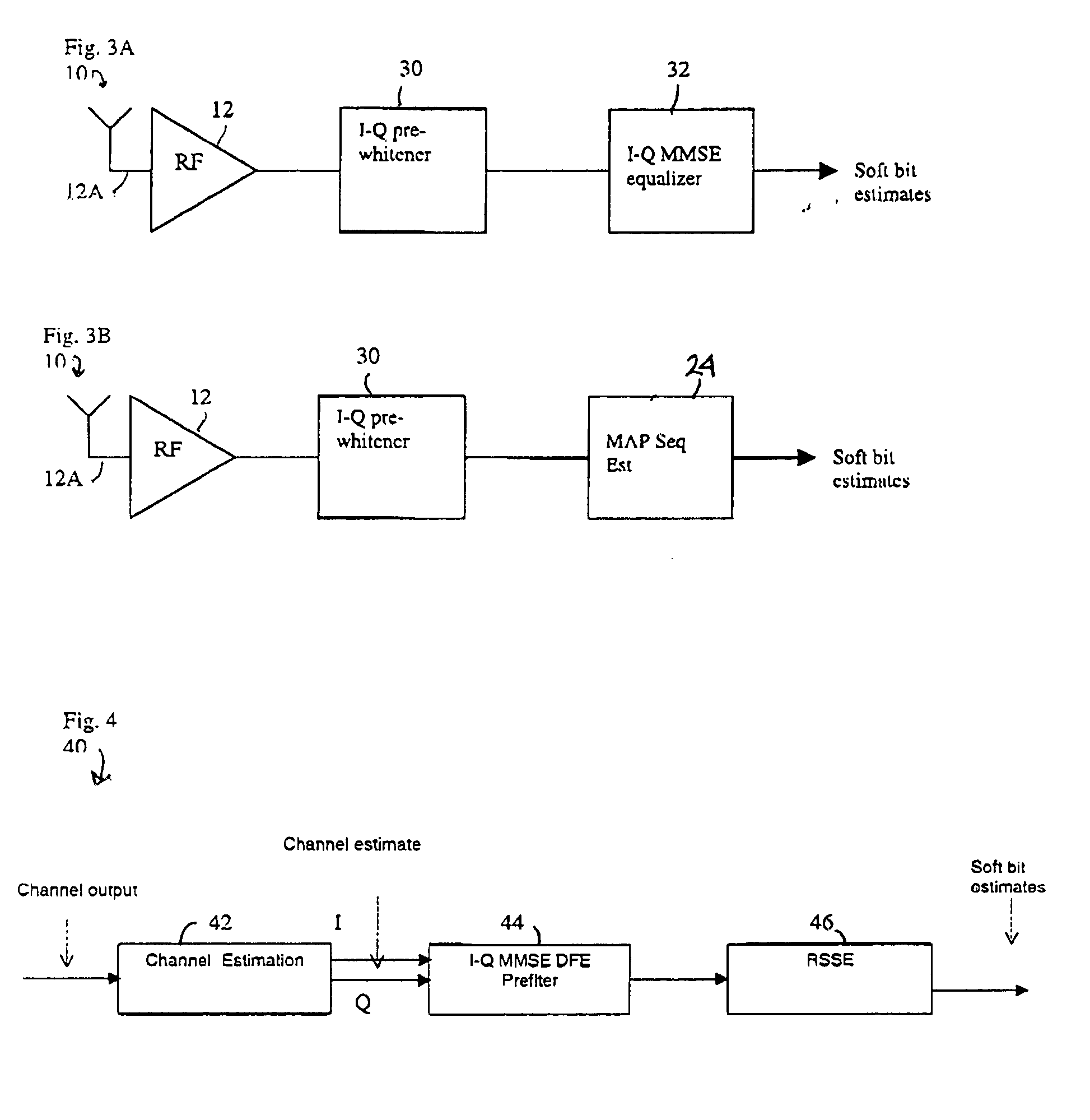 Method and apparatus providing low complexity equalization and interference suppression for SAIC GSM/EDGE receiver