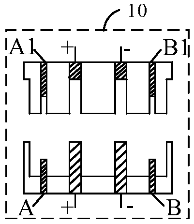 Fault detecting device and method for electric vehicle and high-voltage interlocking system thereof