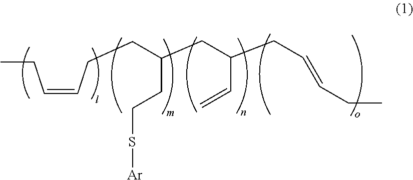 1,4-cis-polybutadiene functionalized with organosulfur compound for preparation of golf ball core