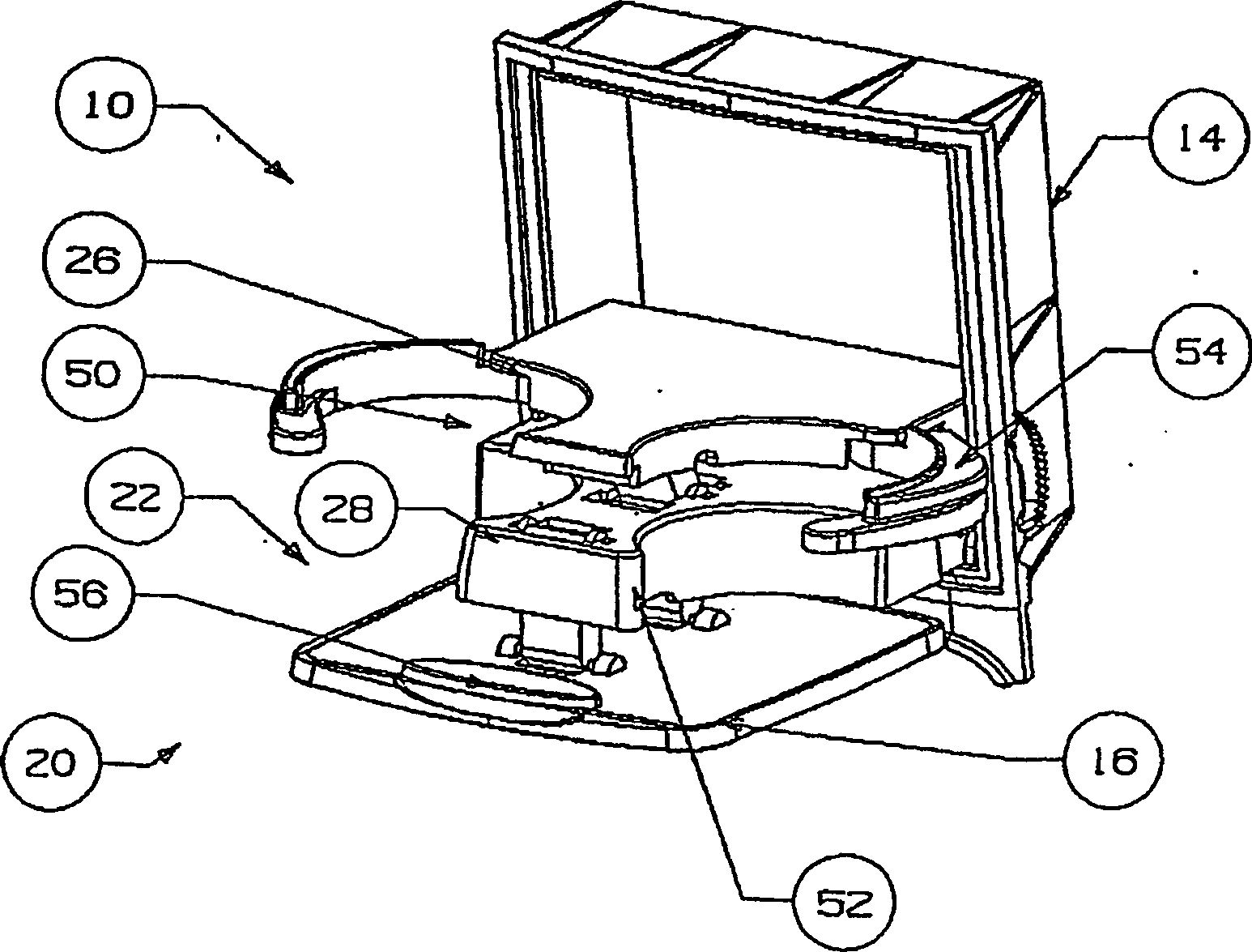 Holding device for containers, such as beverage containers, particularly for mounting in vehicles