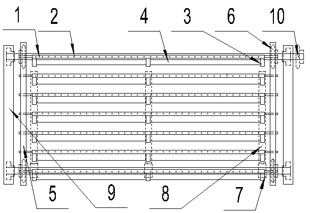 Spike tooth type vegetable pulling device for leaf vegetable harvester